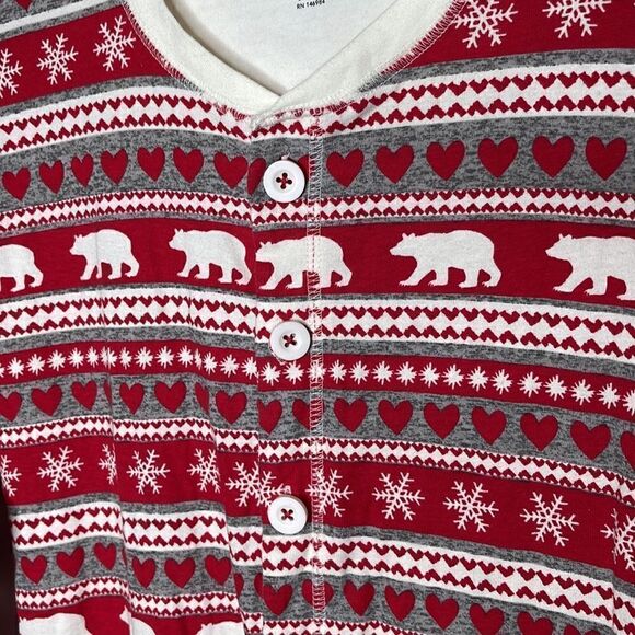 Little Blue House By Hatley Bear Suit PJ’s. Size XS. - Picture 5 of 9